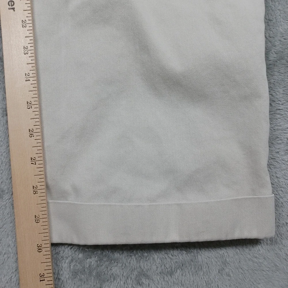 Vintage Polo Ralph Lauren Pants‎ Mens 38x30 Beige Hammond Pleated Cotton Preppy